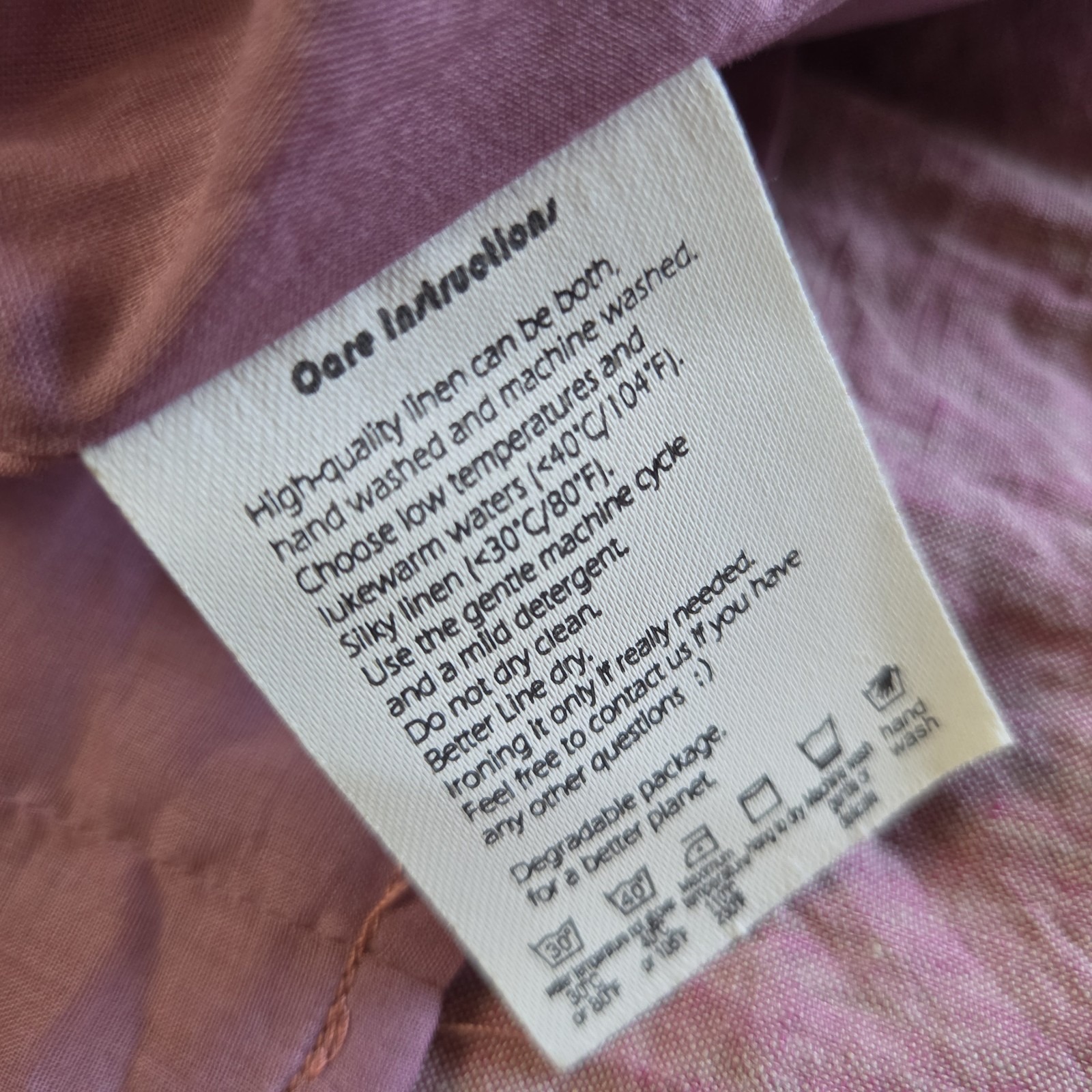 Linennaive Phoenix Regency Lace Up Linen Dress Size Small? Cottagecore Romantic — image 6 of 8